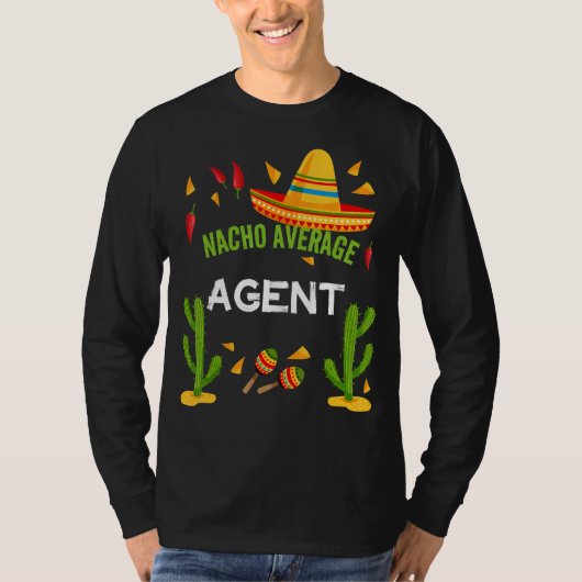 ナチョ平均薬剤Cinco De Mayo Tシャツ (正面)