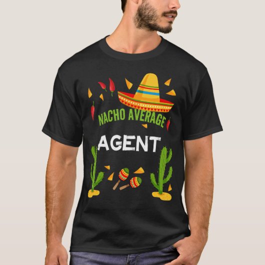 ナチョ平均薬剤Cinco De Mayo Tシャツ (正面)