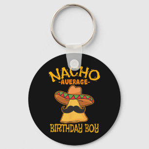 ナチョ平均誕生日ボーイデイお祝いシンコ キーホルダー