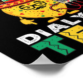 ナチョ平均透析技術血液透析Cinco De ポスター (角)