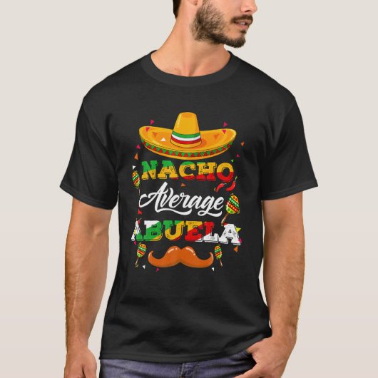 ナチョ平均阿武エラ・アドバイザーCinco De Mayo おもしろい Tシャツ (正面)