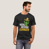 ナチョ平均10代の若者10代のシンコデマヨメキシコ Tシャツ (正面フル)