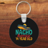 ナチョ平均14歳Cinco De Mayo 14誕生 キーホルダー (正面)