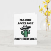 ナチョ平均2年生メキシカンCinco De Mayo カード (黄色い花)