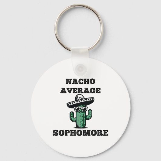 ナチョ平均2年生メキシカンCinco De Mayo キーホルダー (正面)