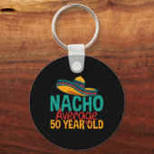 ナチョ平均50歳Cinco De Mayo50誕生 キーホルダー (正面)
