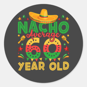 ナチョ平均60歳Cinco de Mayo ラウンドシール