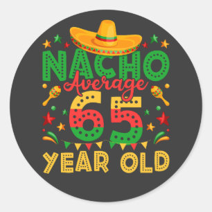 ナチョ平均65歳Cinco de Mayo ラウンドシール