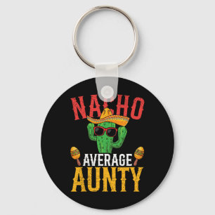 ナチョ平均Aunty Cinco De Mayoかわいいメキシコ映画 キーホルダー