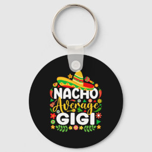 ナチョ平均Gigi Cinco De Mayoメキシコ家族Ma キーホルダー