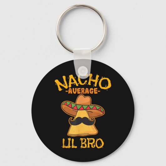 ナチョ平均Lil Bro Cinco De Mayoメキシコブラザーズ キーホルダー (正面)