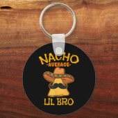 ナチョ平均Lil Bro Cinco De Mayoメキシコブラザーズ キーホルダー (正面)