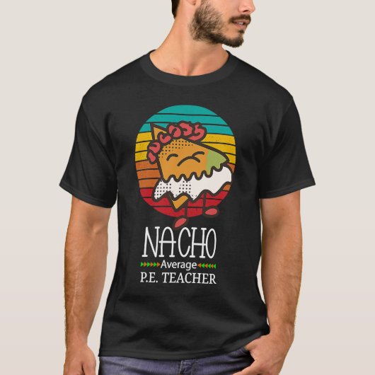 ナチョ平均P E先生 Tシャツ (正面)