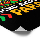 ナチョ平均Para Cinco De Mayo Mexican Fiesta Sq ポスター (角)