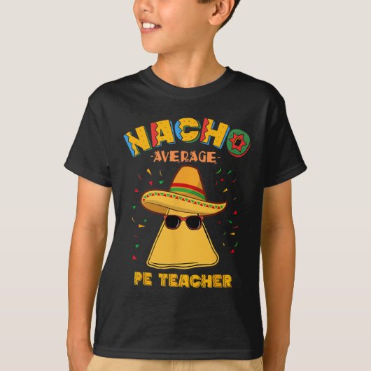 ナチョ平均Pe先生シンコデマヨ Tシャツ (正面)