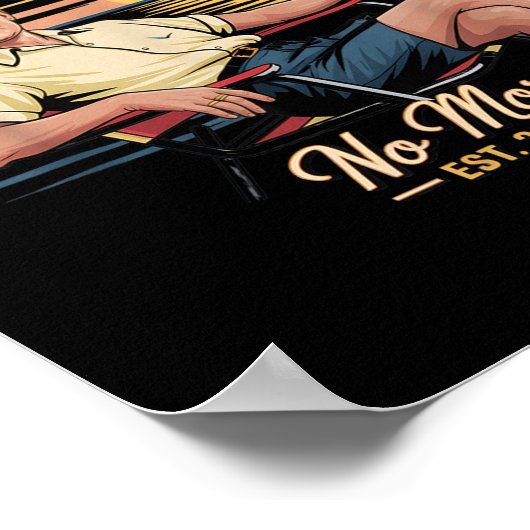 ナチョ湾Noこれおもしろい以上トランプ休暇2025米国_ ポスター (角)