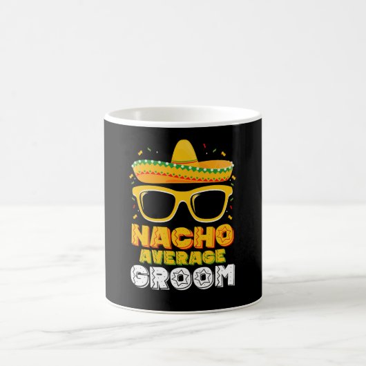 ナチョ結婚平均新郎Cinco de Mayo コーヒーマグカップ (中央)