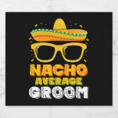 ナチョ結婚平均新郎Cinco de Mayo ビールラベル (シングルラベル)