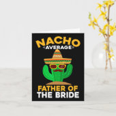 ナチョ花嫁メキシコ人シンコ・デの平均父親 カード (黄色い花)