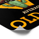 ナチョ高齢者メキシおもしろいコ高齢者 ポスター (角)