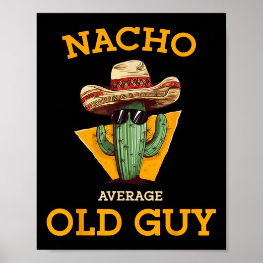ナチョ高齢者メキシおもしろいコ高齢者 ポスター (正面)