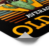 ナチョ高齢者メキシおもしろいコ高齢者 ポスター (角)