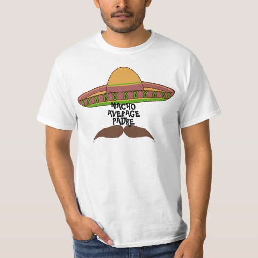 「ナチョ・アベレンド・パドレー」 Tシャツ (正面)