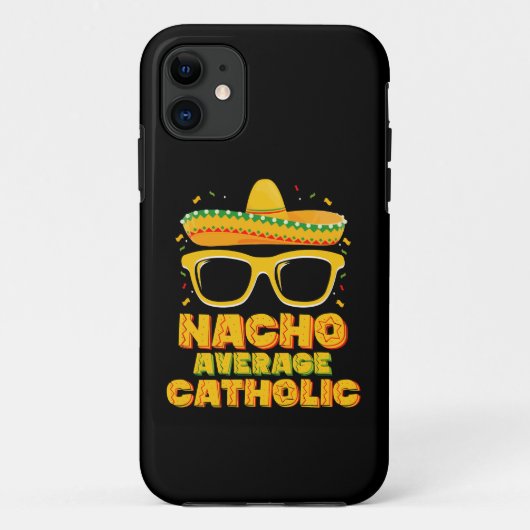 ナチョ・アベレージ・カトリック教会 シンコ・デ・マヨ Case-Mate iPhoneケース (裏面)