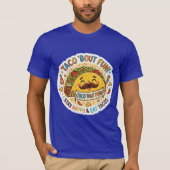 「ナチョ・アベレージ・タコ」おもしろグラフィックTシャツ Tシャツ (正面)