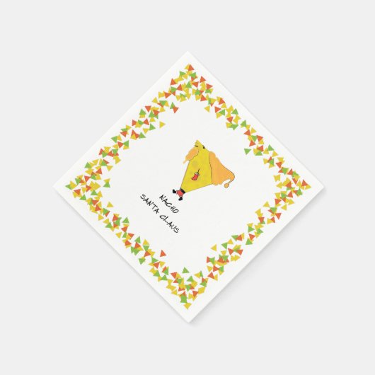 ナチョ・サンタ・ウィズ スタンダードカクテルナプキン (角)