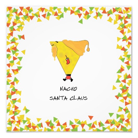 ナチョ・サンタ・ウィズ フォトプリント            (正面)