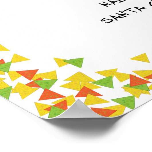 ナチョ・サンタ・ウィズ ポスター (角)