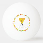 ナチョ・サンタ・ウィズ 卓球ボール (正面)