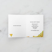 ナチョ・サンタ・ウィズ 招待状 (内部)