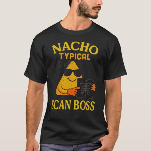 ナチョ・ティピカル・スキャン・ボス Tシャツ (正面)