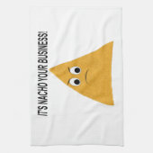 ナチョ・ユア・ビジネス キッチンタオル (縦)