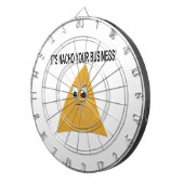 ナチョ・ユア・ビジネス ダーツボード (正面右)