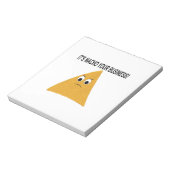 ナチョ・ユア・ビジネス ノートパッド (回転)