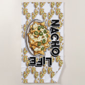 ナチョ・ライフ、ナチョ・ラバー、 ビーチタオル (正面)