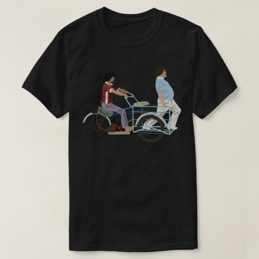 ナチョ・リブレ・ステッカー Tシャツ (デザイン正面)
