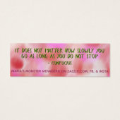 ナチョ、w/引用文、ハッピーカード (裏面)