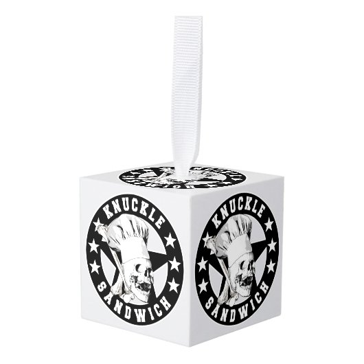 ナックルサンドイッチオールスター2 キューブオーナメント (正面アングル)