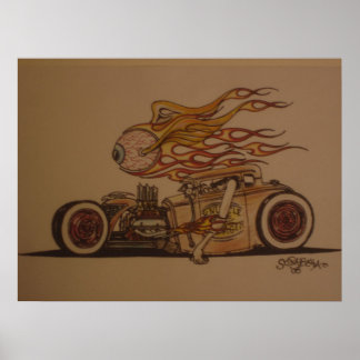 ナックルドラギン色 ポスター