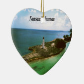 ナッサウバハマの港の灯台 セラミックオーナメント (右)