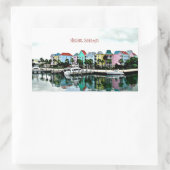 ナッサウバマリーナ 長方形シール (バッグ)