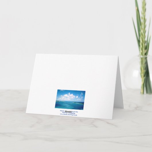 ナッサウ港カード カード (裏面)