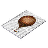 ナッサウ王室のバルーン熱気球 ノートブック (左側)