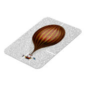 ナッサウ王室のバルーン熱気球 マグネット (左側)