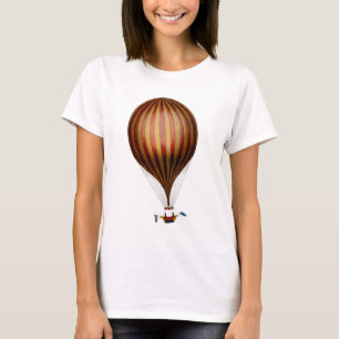 ナッサウ王室のバルーン熱気球 Tシャツ