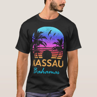 ナッサウ バハマ ビーチリップ サマー S フレンド Tシャツ